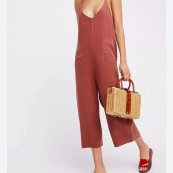 Free People Pants - Free people clay Jumpsuit